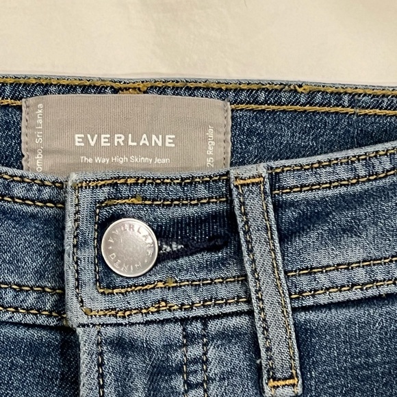 Everlane The Way High Skinny jean. Size 25 Regular - Picture 4 of 6